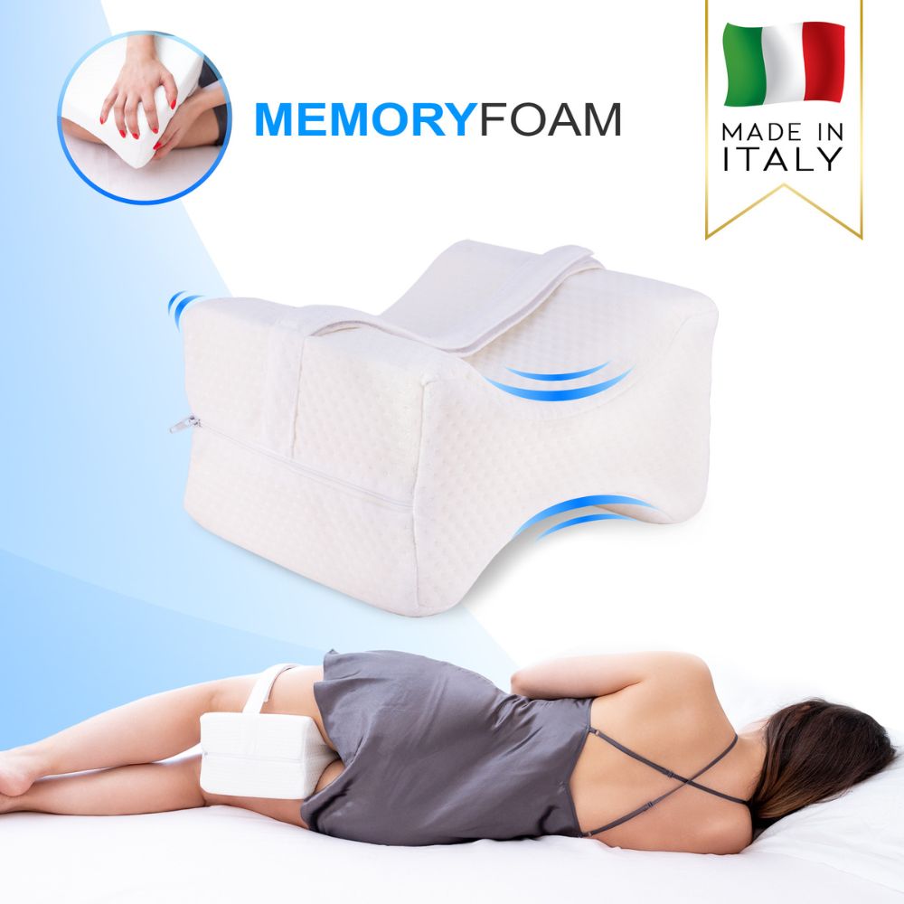 DOBO Cuscino memory gel supporto gambe dormire di lato sciatica lom